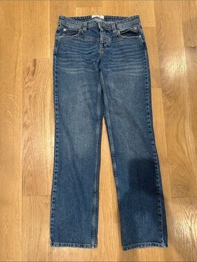 We the Free  medium Blue Straight-Leg Jeans